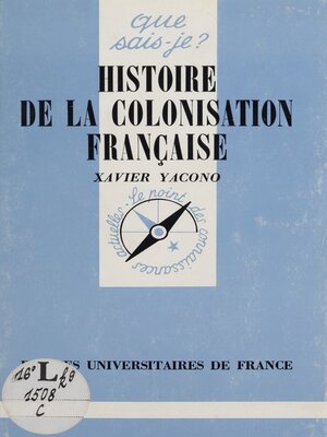 cover image of Histoire de la colonisation française
